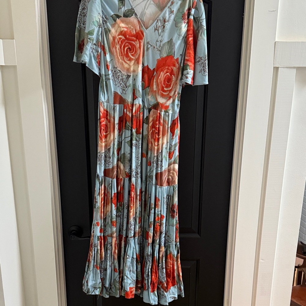 Soft Surroundings Floral Print Women's Dress